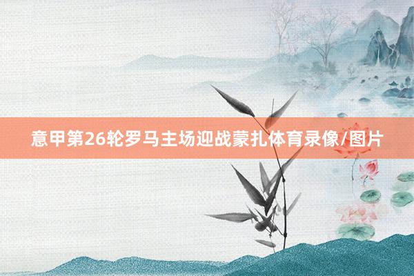 意甲第26轮罗马主场迎战蒙扎体育录像/图片