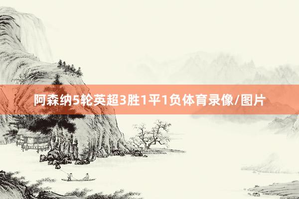 阿森纳5轮英超3胜1平1负体育录像/图片