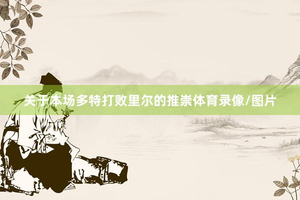 关于本场多特打败里尔的推崇体育录像/图片