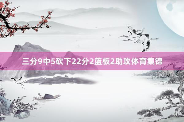 三分9中5砍下22分2篮板2助攻体育集锦