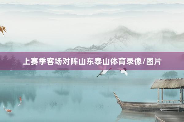 上赛季客场对阵山东泰山体育录像/图片