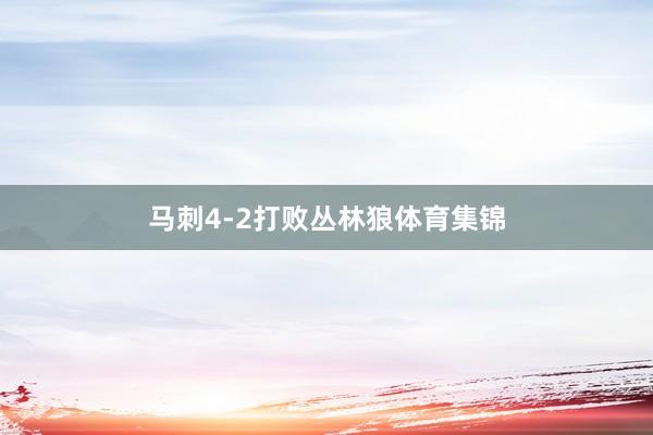 马刺4-2打败丛林狼体育集锦