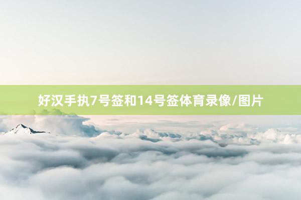 好汉手执7号签和14号签体育录像/图片