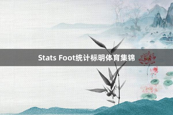Stats Foot统计标明体育集锦